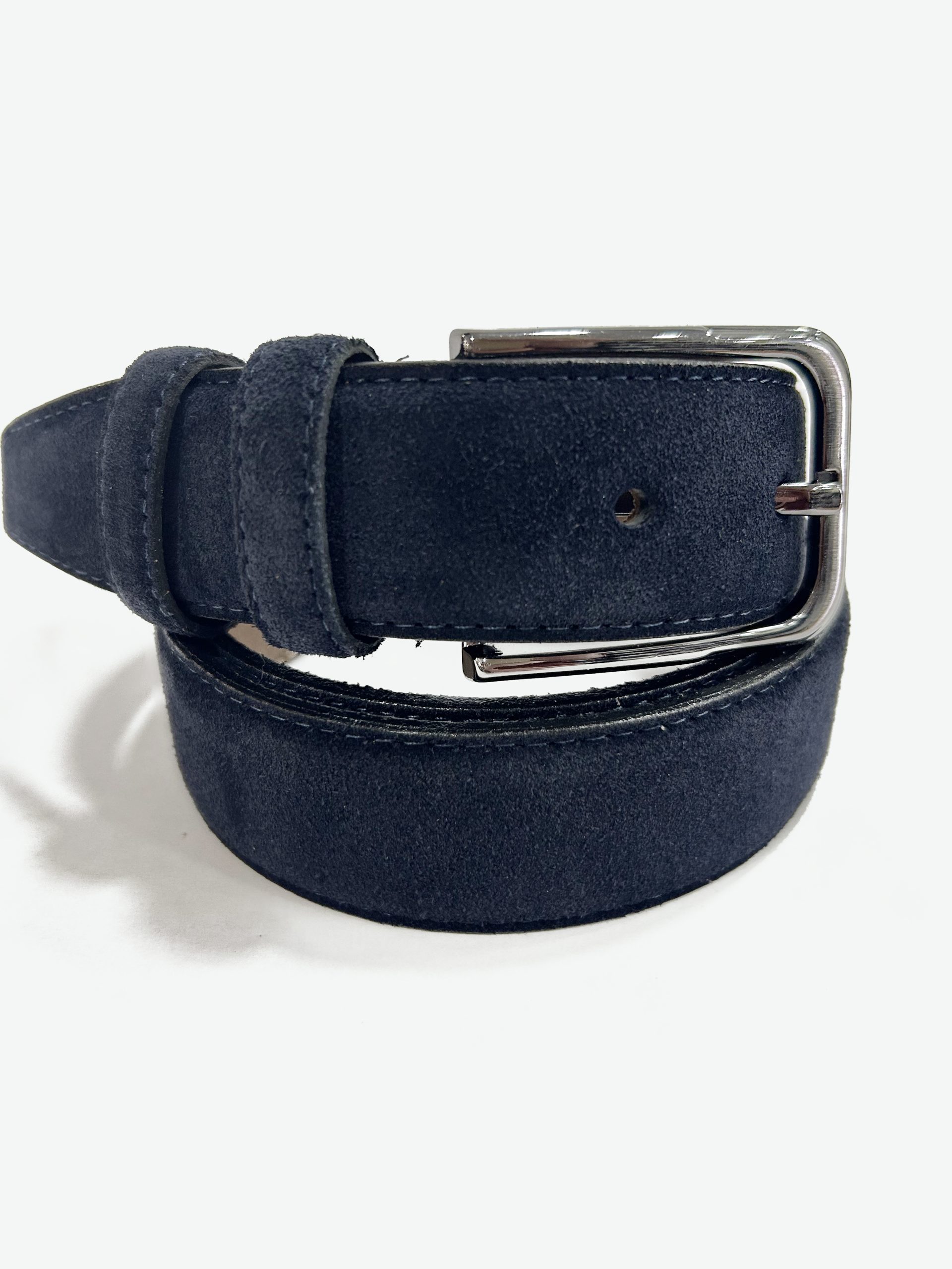 IMG_1058 copy Ανδρική Ζώνη Suede 33-6036 Μπλε - Image 1