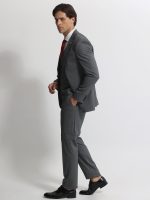 Ανδρικό Κοστούμι Με Γιλέκο HANK 2031 Γκρι - Image 5