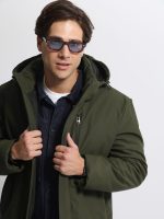 Ανδρικό Μπουφάν Με Κουκούλα SONNY 2274 Χακί - Image 2