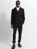 Διαχρονικό Ανδρικό Παλτό TOBIAS 2601 Μαύρο - Image 2