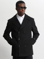 Διαχρονικό Ανδρικό Παλτό TOBIAS 2601 Μαύρο - Image 4