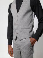 Ανδρικό Γιλέκο Με Κουμπάκια GUNTHER 9433 Γκρι - Image 2