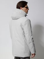 Ανδρικό Μπουφάν Με Κουκούλα SONNY 2274 Off White - Image 5