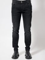 Ανδρικό Jean Ξεβαμμένο Παντελόνι OREGON 6281 Μαύρο - Image 2