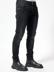 Ανδρικό Jean Ξεβαμμένο Παντελόνι OREGON 6281 Μαύρο