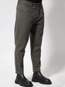 Ανδρικό Παντελόνι Jean Βαμμένο DALLAS 5452 Χακί