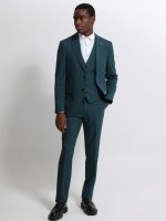 Ανδρικό Κοστούμι Με Γιλέκο DOMINIC 2032 Πράσινο