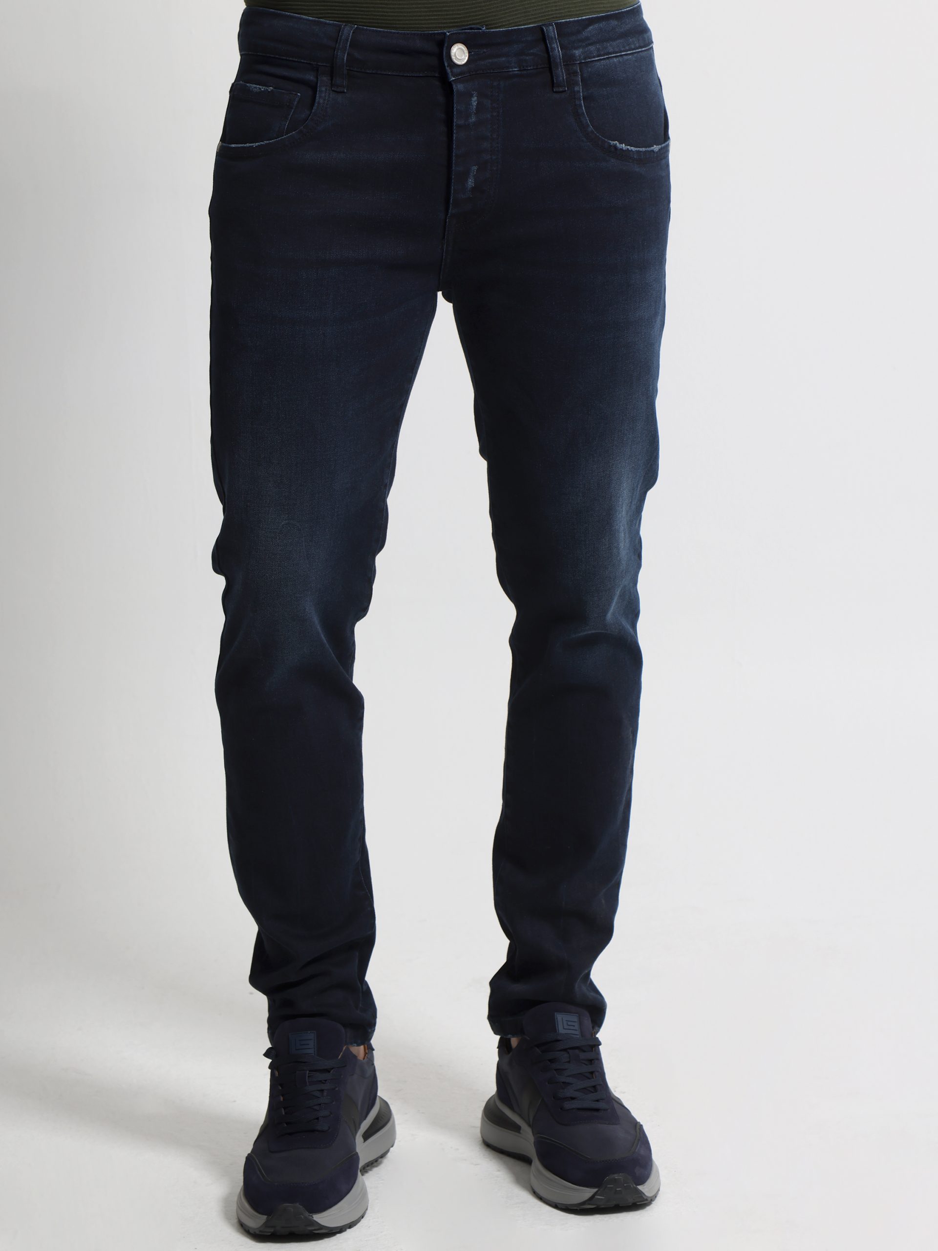 under1403 Παντελόνι Jean OREGON Με Φθορές 6289 Blue - Image 1