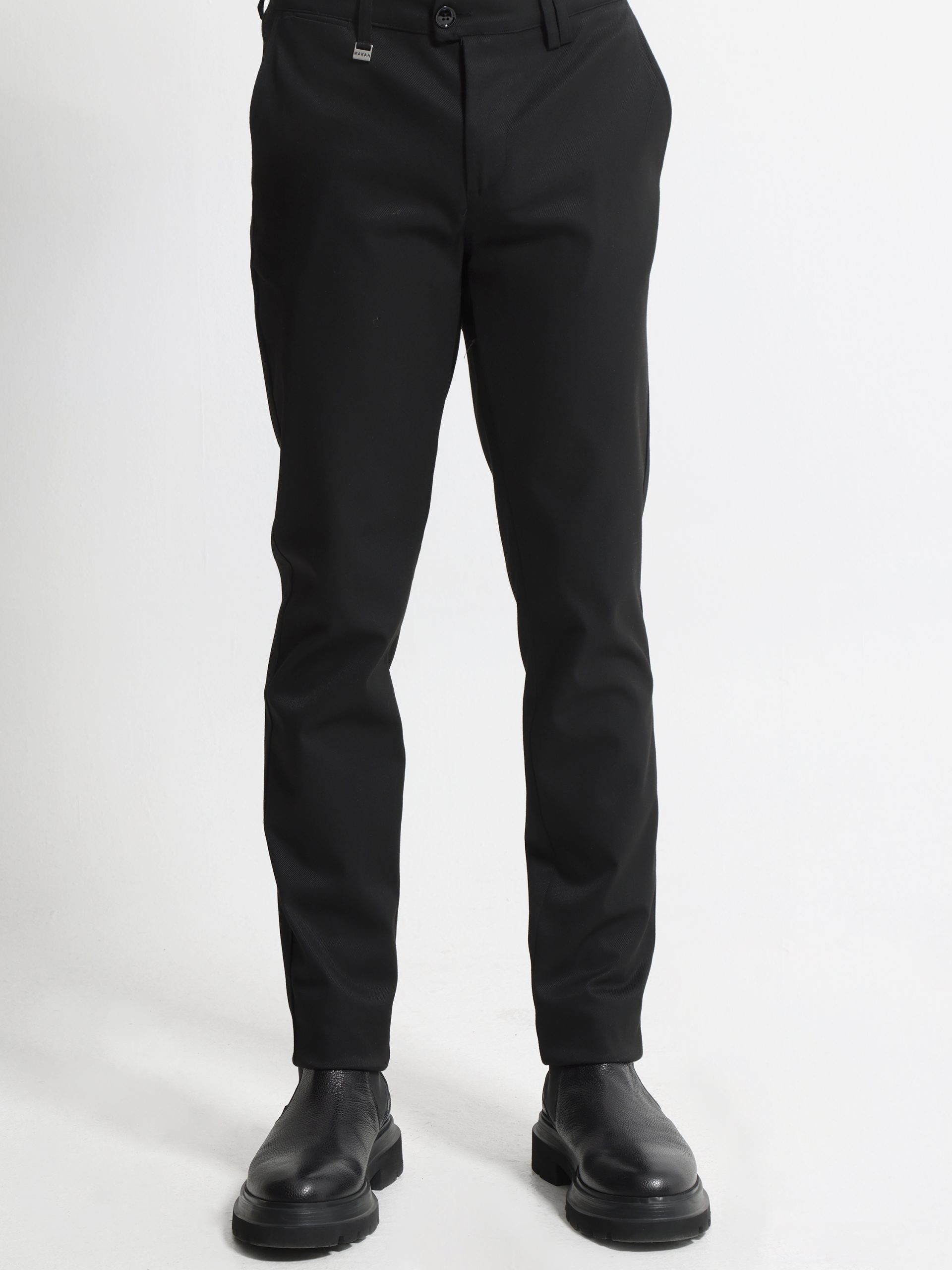 2037 Ανδρικό Παντελόνι Chinos MARCO 210-974 Μαύρο - Image 1