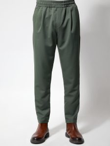 Ανδρικό Παντελόνι με Λάστιχο στη Μέση TATE 4394 Olive