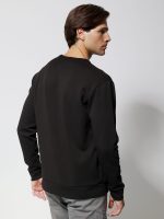 Ανδρική Μπλούζα Μακρυμάνικη OWEN 206101 Μαύρο - Image 4