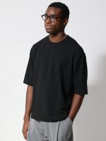 Ανδρική Μπλούζα με 3/4 Μανίκι KINSTON 270-321 Μαύρο