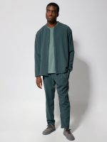 Ανδρικό Παντελόνι με Αλυσίδα FRANCO 210-971 Πράσινο - Image 2