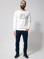 Ανδρική Μπλούζα Μακρυμάνικη AIDEN 206106 Λευκό - Image 4