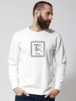 Ανδρική Μπλούζα Μακρυμάνικη AIDEN 206106 Λευκό - Image 3