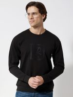 Ανδρική Μπλούζα Μακρυμάνικη AIDEN 206106 Μαύρο - Image 2