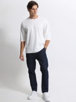 Ανδρική Μπλούζα 3/4 Μανίκι CARLOS 207096 Λευκό - Image 3