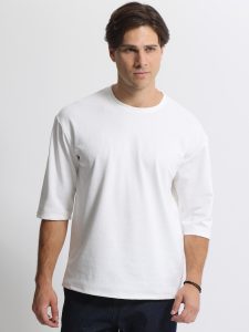Ανδρική Μπλούζα 3/4 Μανίκι CARLOS 207096 Λευκό