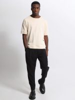 Ανδρικό Κοντομάνικο Μπλουζάκι ANGELO 270-331 Μπεζ - Image 3