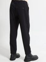 Ανδρικό Παντελόνι Ιταλικού Στυλ με Αλυσίδα CRUZ 210-963 Μαύρο - Image 3