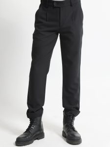 Ανδρικό Παντελόνι Με Πιέτες 7/8 Μattia-1 210-930-1 Μαύρο