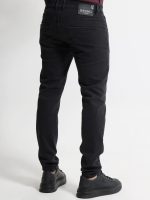 Ανδρικό Jean Παντελόνι Πεντάτσεπο 34-418 Μαύρο - Image 4