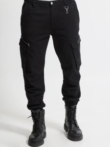 Ανδρικό Παντελόνι Cargo 34-804 Μαύρο