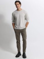 Ανδρική Μπλούζα 3/4 Μανίκι CARLOS 207096 Γκρι - Image 4