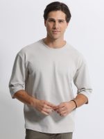 Ανδρική Μπλούζα 3/4 Μανίκι CARLOS 207096 Γκρι - Image 2
