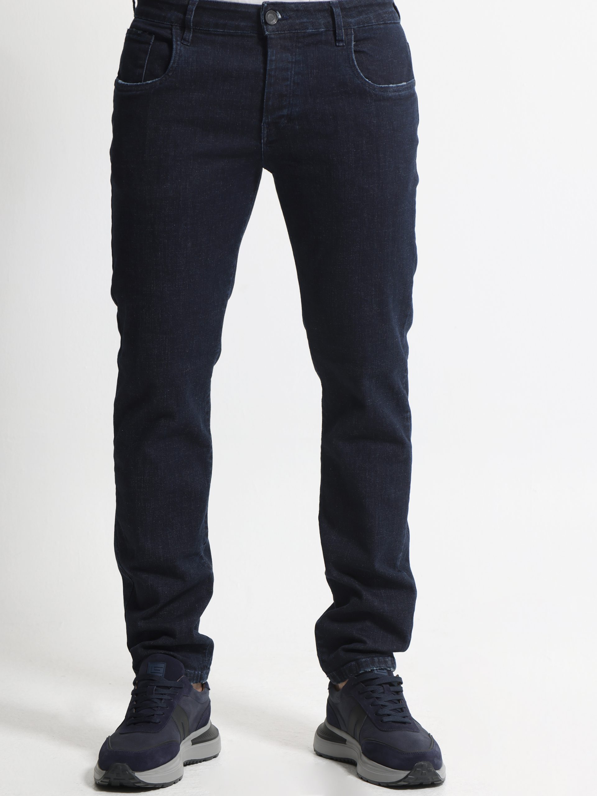 under1993 Ανδρικό Jean Παντελόνι Πεντάτσεπο 34-416 Dark Blue - Image 1