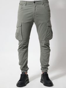 Ανδρικό Παντελόνι Cargo 34-413 Olive