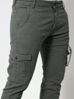 Ανδρικό Παντελόνι Cargo 34-412 Χακί - Image 2
