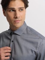 Ανδρικό Πουκάμισο Slim-fit MARCO 33-7518 Γκρι - Image 2