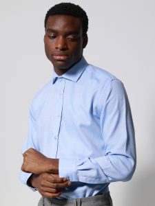 Ανδρικό Πουκάμισο JOAQUIN 33-7521 Light Blue Slim-fit