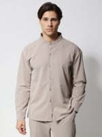 Ανδρικό Over Πουκάμισο LANE 2707 Espresso - Image 4