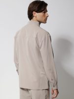 Ανδρικό Over Πουκάμισο LANE 2707 Espresso - Image 5