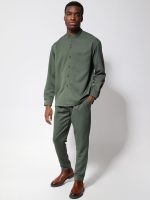 Ανδρικό Over Πουκάμισο TATE 2394 Olive - Image 2