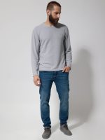 Ανδρικό Παντελόνι Jean OREGON 33-1-6277 Blue - Image 3