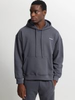 Hoodie Ανδρική Μπλούζα Με Κουκούλα & Τσέπες 34-902 Γκρι