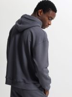 Hoodie Ανδρική Μπλούζα Με Κουκούλα & Τσέπες 34-902 Γκρι - Image 4