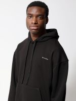 Hoodie Ανδρική Μπλούζα Με Κουκούλα & Τσέπες 34-902 Μαύρο