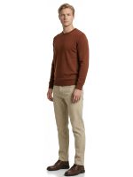 Ανδρικό Πλεκτό Πουλόβερ με Λαιμόκοψη 34-305 Εκάι - Image 4